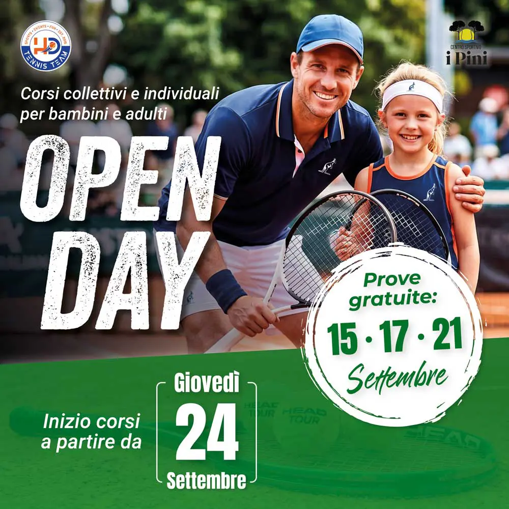 OPEN DAY SCUOLA TENNIS