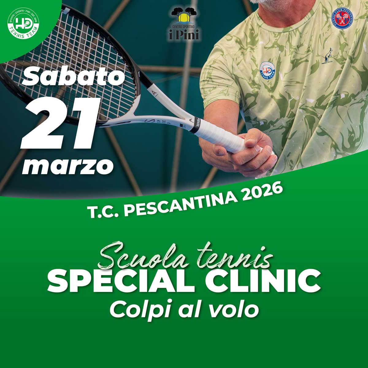 T.C. Pescantina | Special Clinic COLPI AL VOLO | 21 marzo 2026
