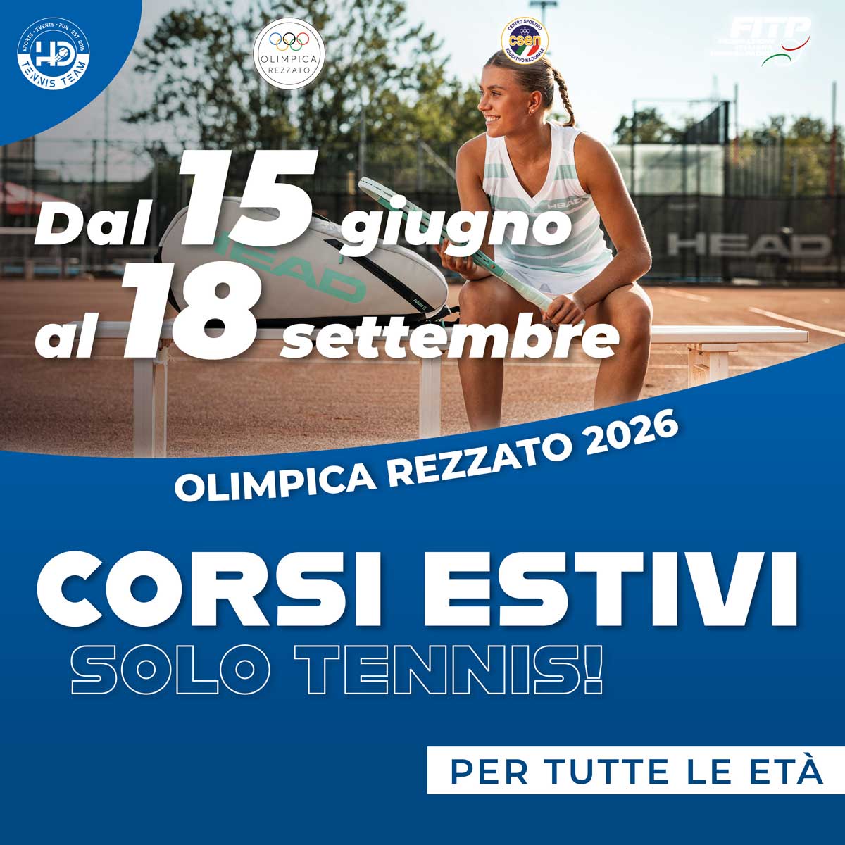 CORSI ESTIVI SOLO TENNIS