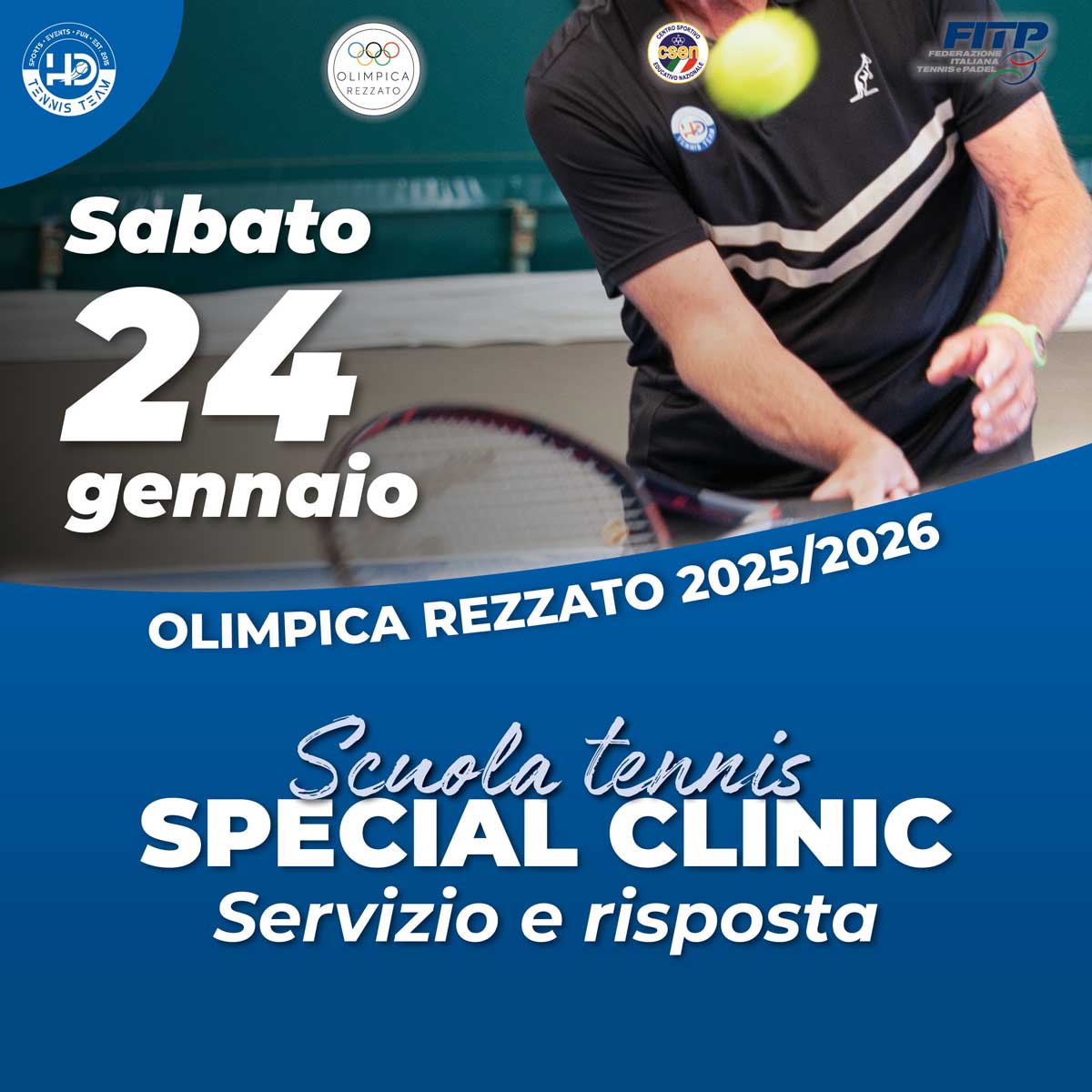Special Clinic HD Tennis Team: Servizio e risposta